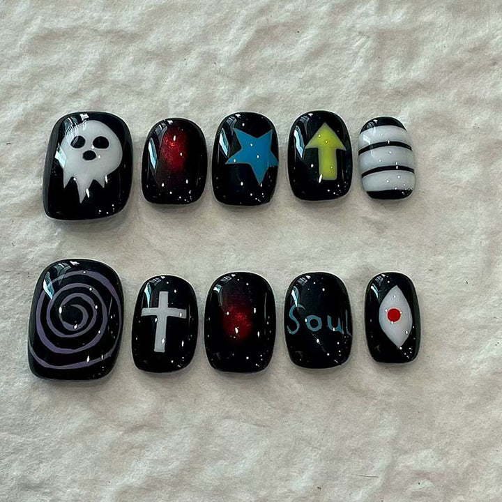 Verspieltes Künstlerisches Nagelkunst Design Set Karnz