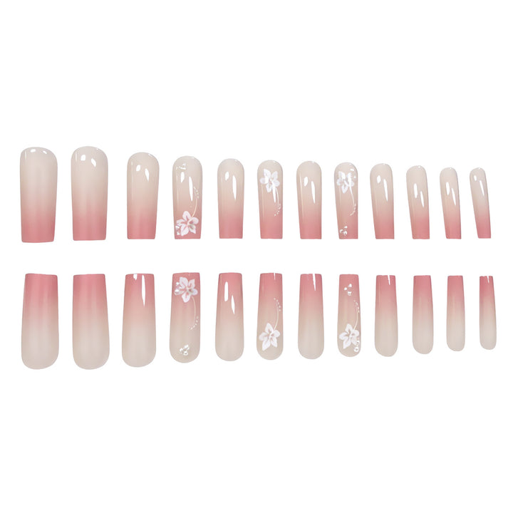Florales Acryl-Nagelkunst-Set Karnz