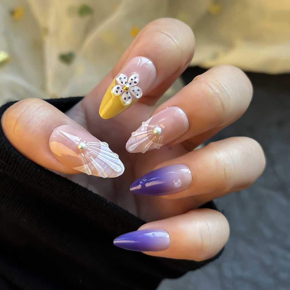Luxe Dekorative Druck-Nagelkollektion Karnz