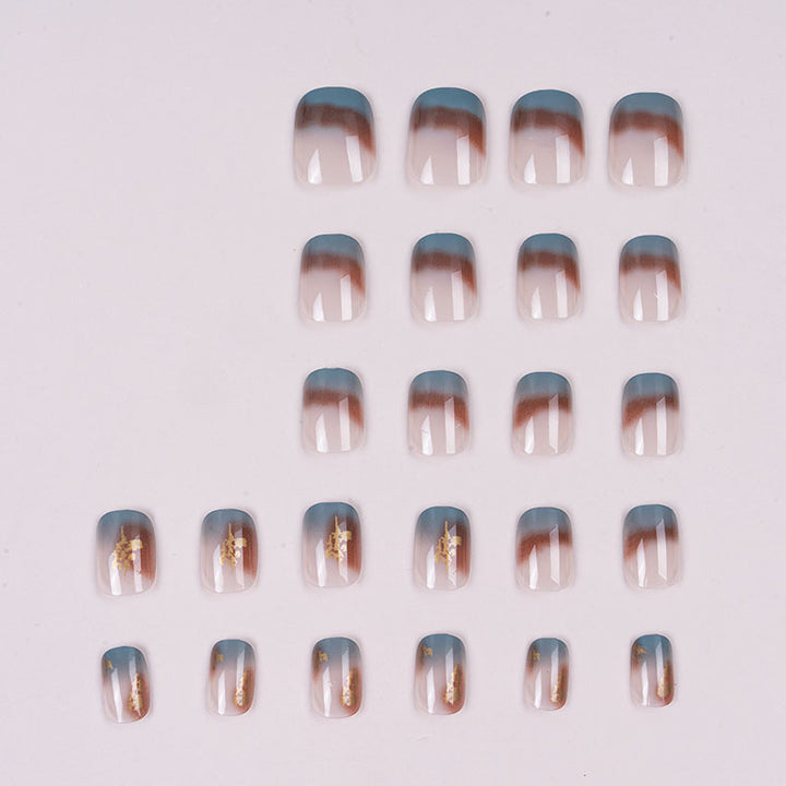 Elegante Ombre Press-On Nägel