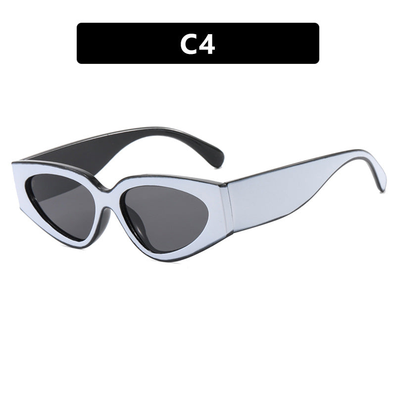 Damen Cat-Eye Sonnenbrille mit extravagantem Design und schützendem UV-Filter Karnz