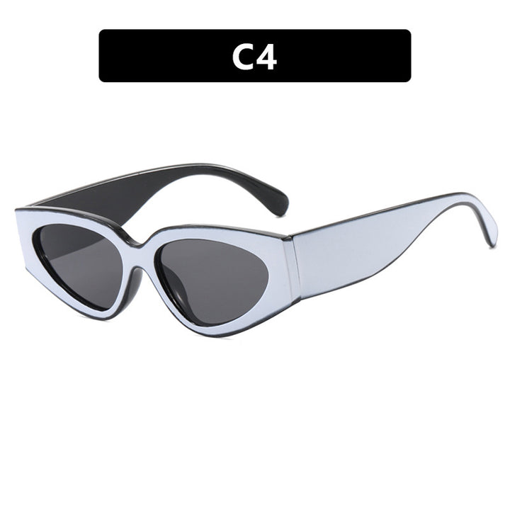 Damen Cat-Eye Sonnenbrille mit extravagantem Design und schützendem UV-Filter Karnz