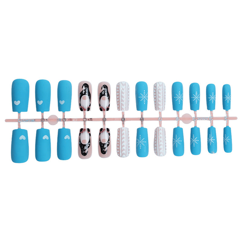 Saisonale Themen Press-On Nagel Set Karnz