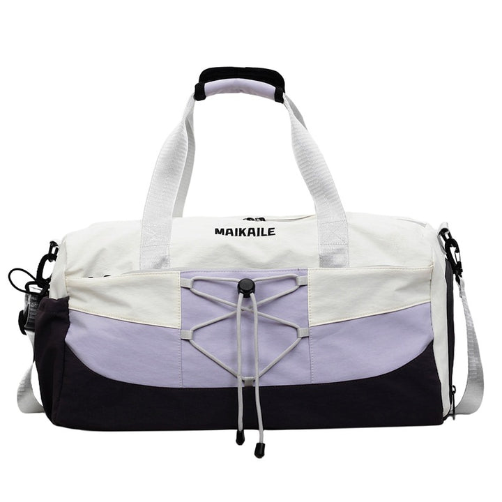 Stylische Reis-Duﬀel-Tasche mit mehreren Fächern