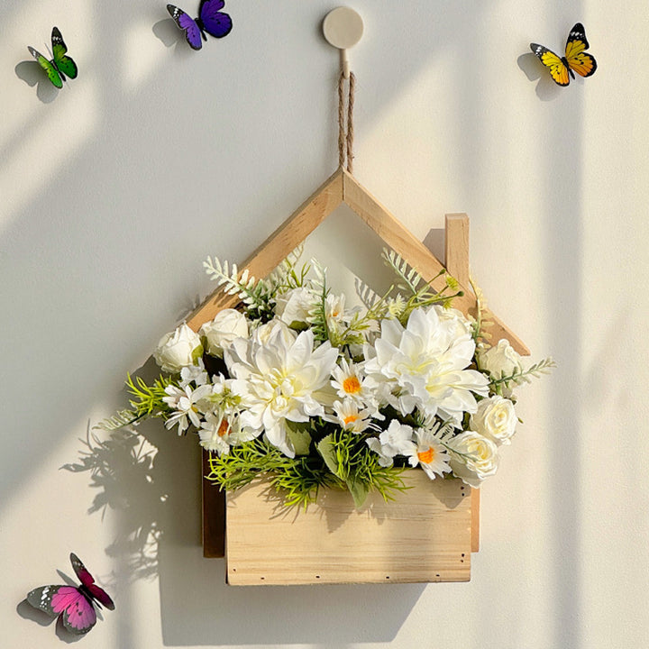 Dekorative Wandbehang Blumenarrangement