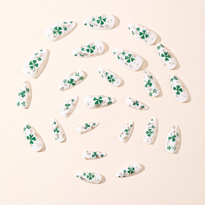3D Shamrock Klee Nail Art Extensions Karnz