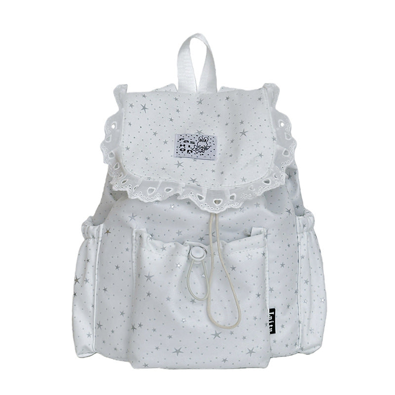 Charmanter Sternmuster-Rucksack Karnz