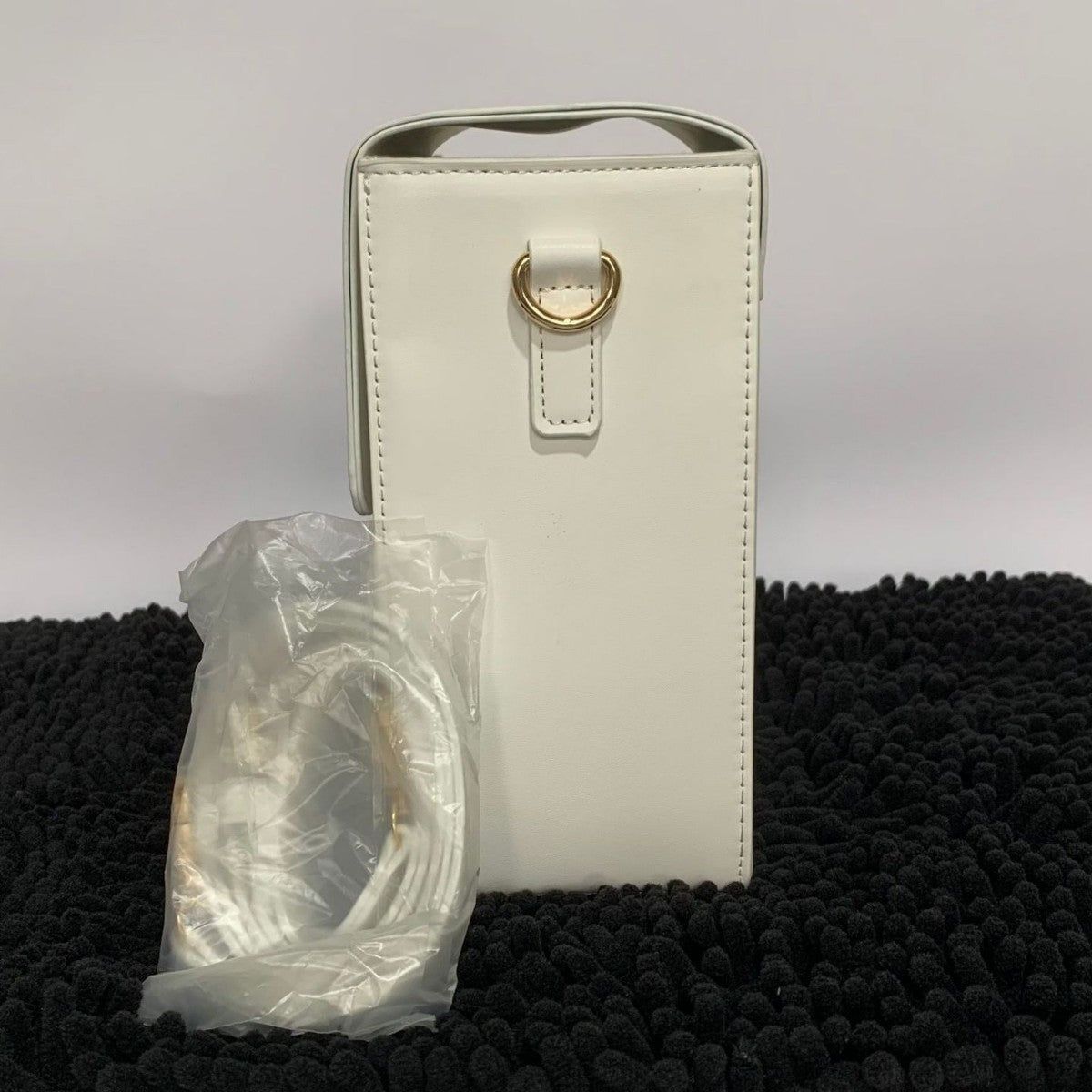 Damen modische Handtasche mit integrierter Trinkbecherhalterung Karnz