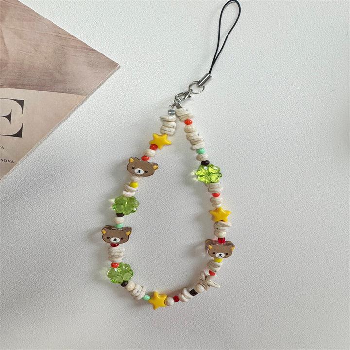 Spaß-Themen-Perlen-Schlüsselanhänger Halter Karnz
