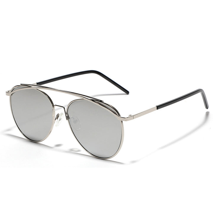 Damen Aviator Sonnenbrille mit elegantem Metallrahmen Karnz