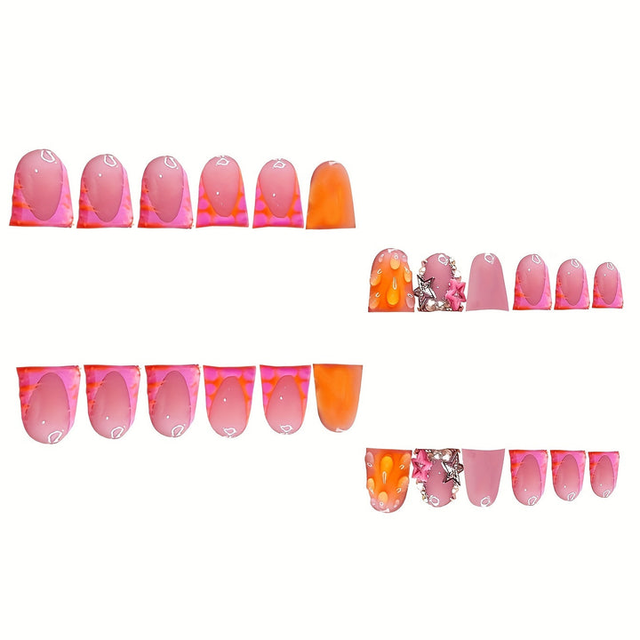 Künstlerisches Gel-Nagelkunst Karnz