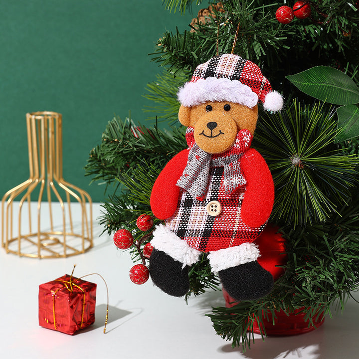 Dekorative Weihnachtsbaumfigur im Rentier-Design Karnz
