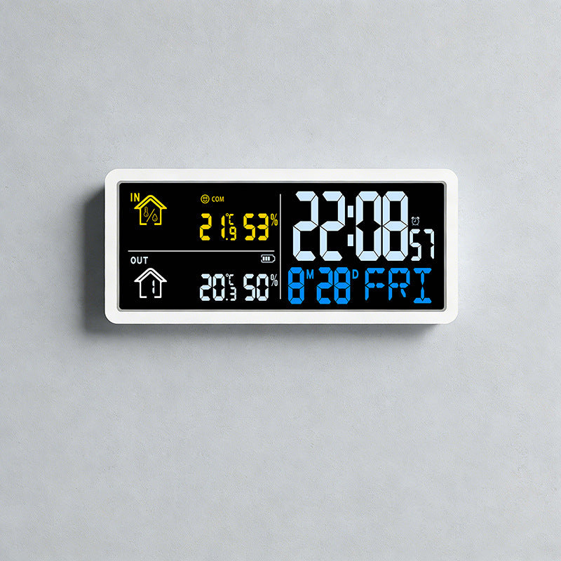 Digitaler Wetterprognosewecker mit Hygrometer Karnz