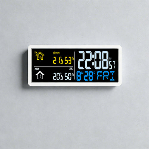 Digitaler Wetterprognosewecker mit Hygrometer Karnz