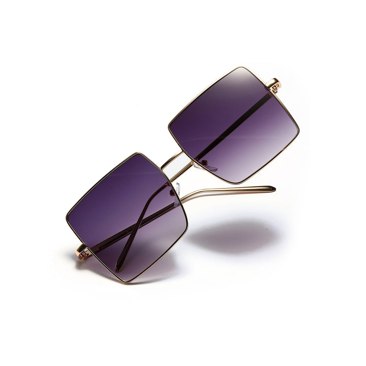 Damen Square Sonnenbrille mit einer eleganten Rahmenkonstruktion Karnz