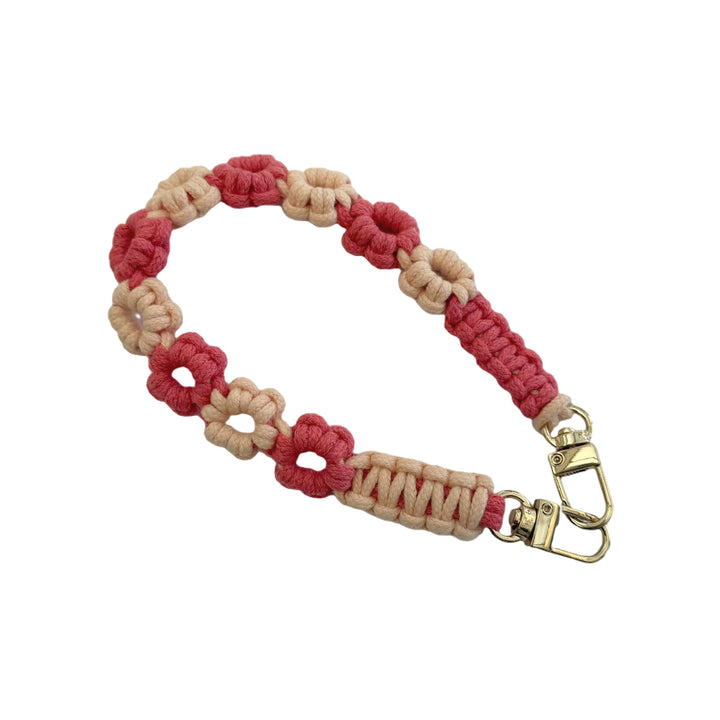 Florale Makramee Brillenhalter Karnz