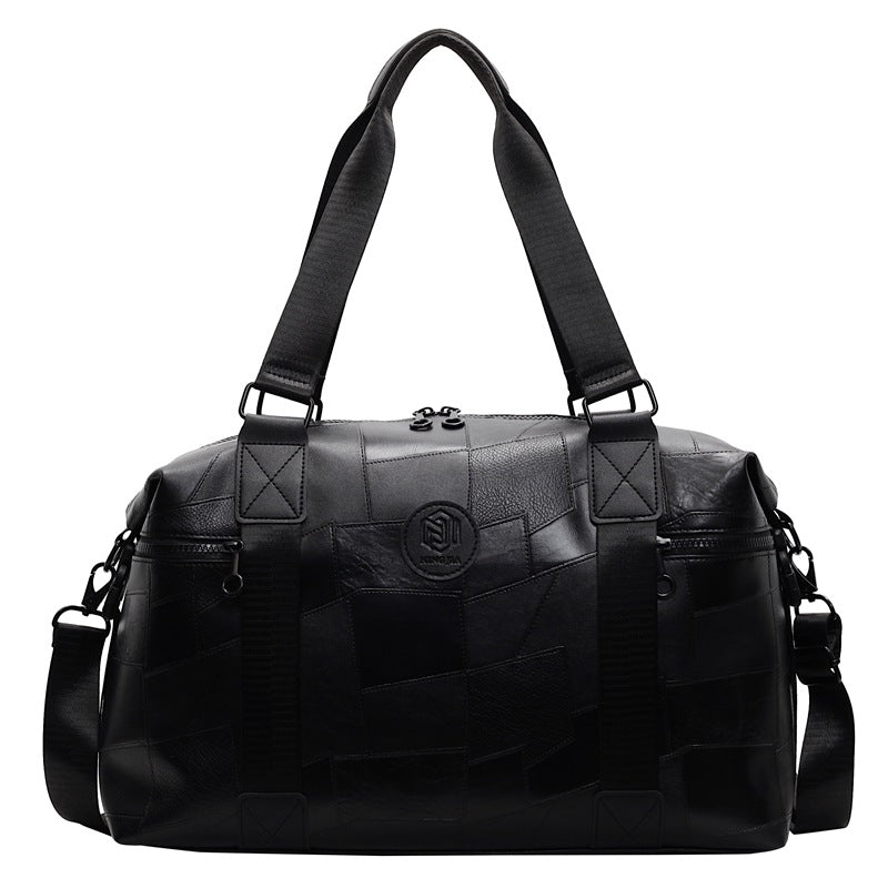Premium Leder Sport Duffel Tasche