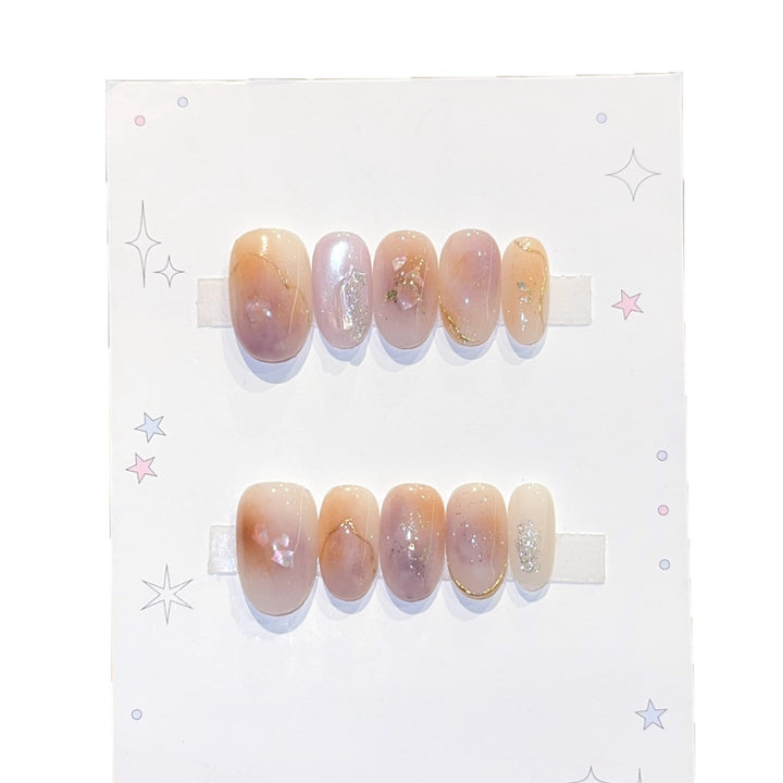 Künstliche Nagelspitzen mit Elegantem Design Karnz