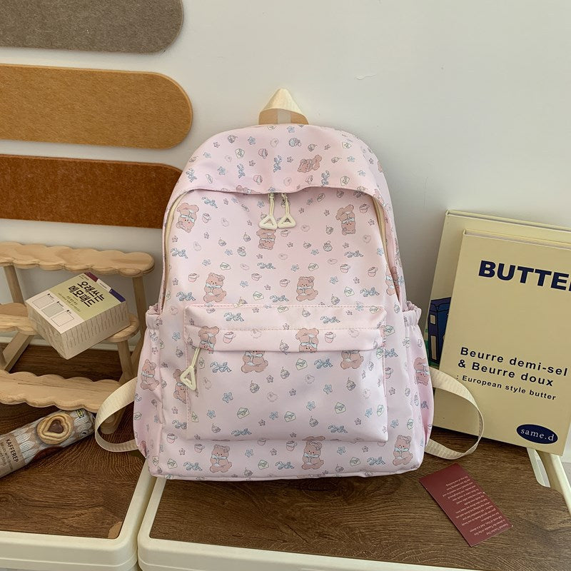 Spaß Charakter Druck Rucksack