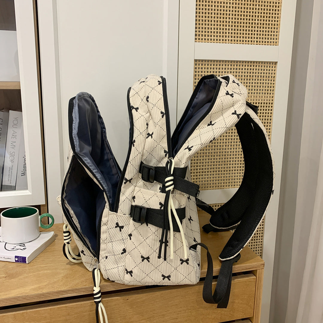 Stylischer gesteppter Rucksack Karnz