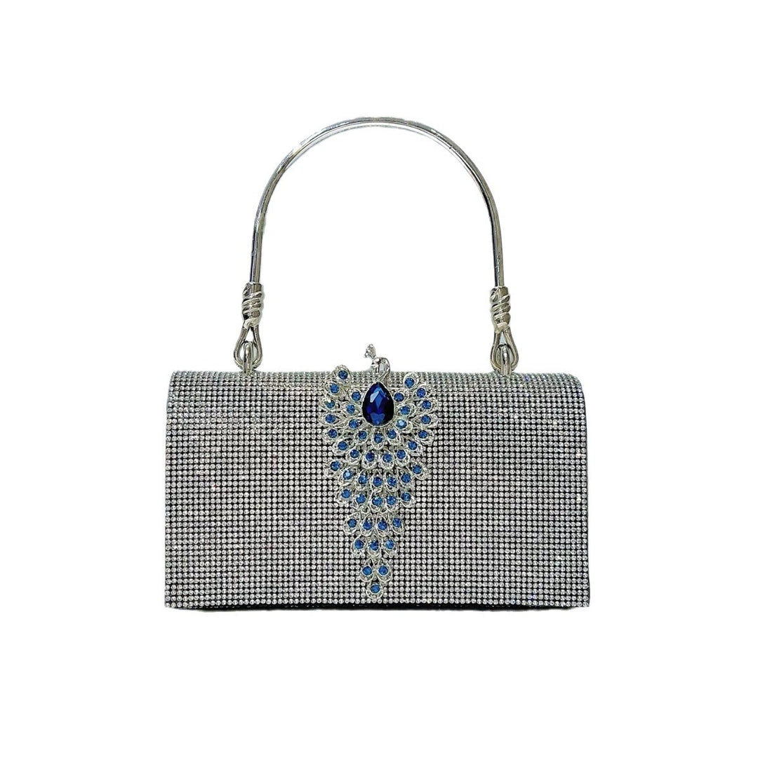 Strassverzierte Abendclutch