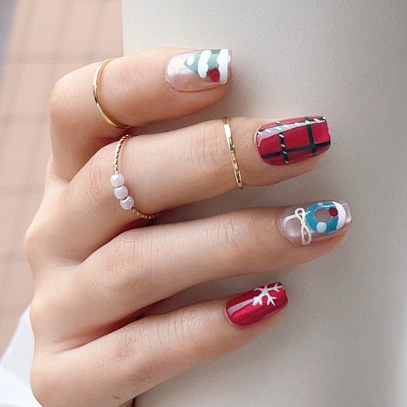 Urlaubs-Themen Press-On Nagelkunst Set Karnz