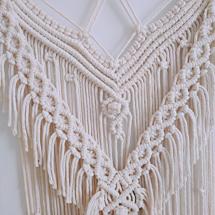 Artisan Macramé Wandbehang Karnz