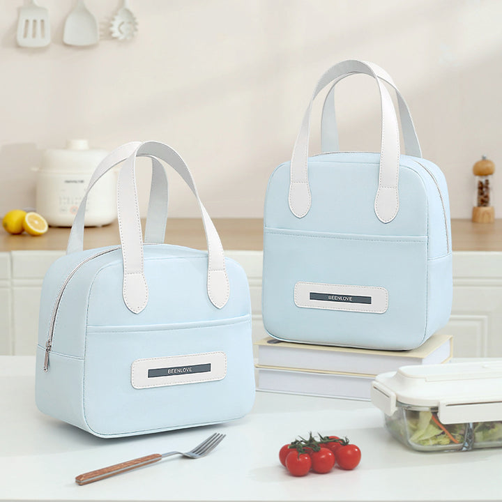 Stylische isolierte Lunch-Tasche