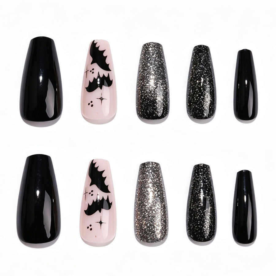 Halloween-Themen Press-On Nagelset Karnz