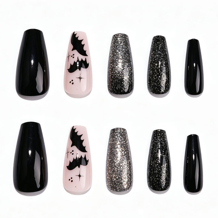 Halloween-Themen Press-On Nagelset Karnz