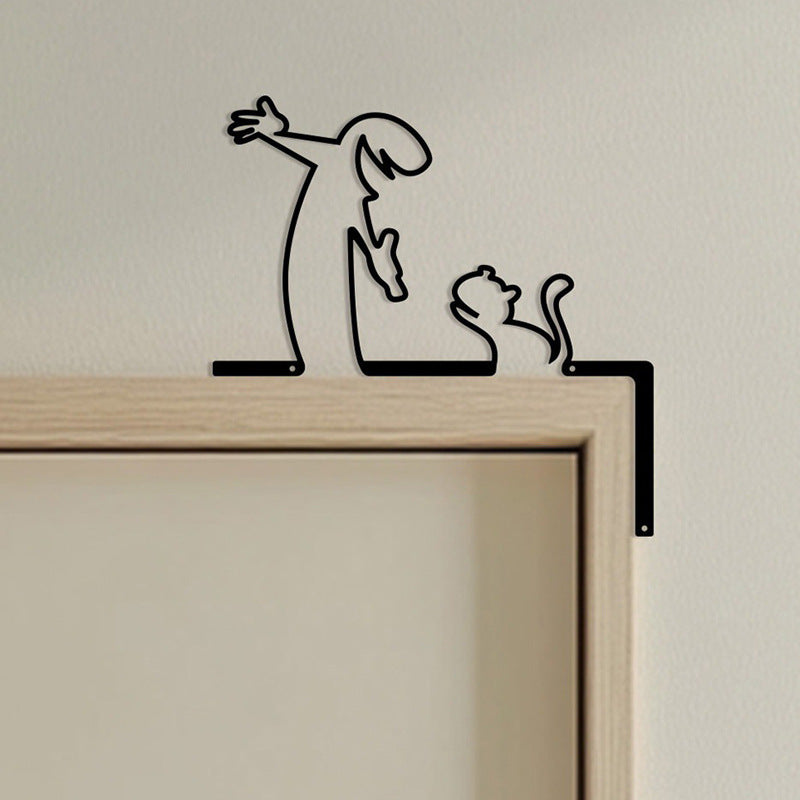 Wanddekoration mit Tiermotiv Karnz