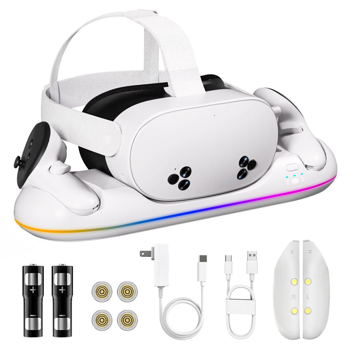 VR-Headset-Ladestation mit Rgb-Beleuchtung Karnz