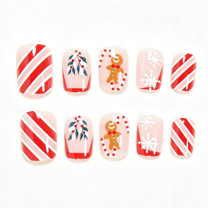 Festliches Holiday Nagelkunstset Karnz