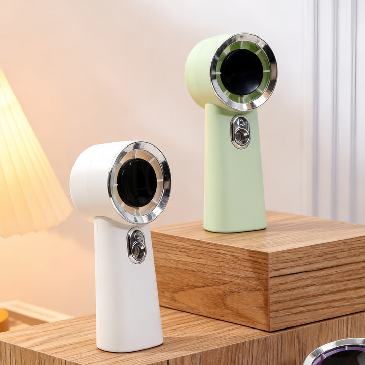 Damen Tragbarer USB Handventilator mit leistungsstarker Windtechnologie Karnz