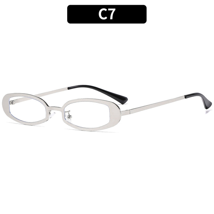 Modern ovale Rahmen Brille