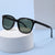 Damen zeitgenössische Sonnenbrille mit elegantem Schilddesign Karnz