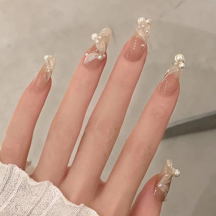 Elegante Deluxe Kunstfingernägel Karnz