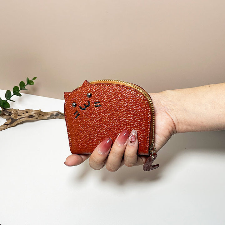 Niedliche Katzen-Themen-Münztasche
