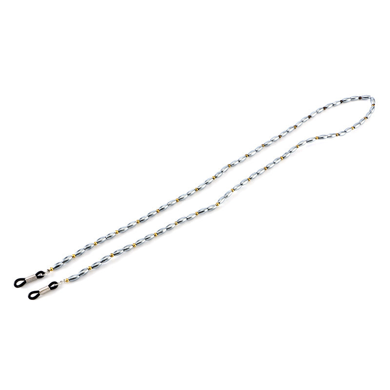 Stylische Perlenbrille Kette Karnz