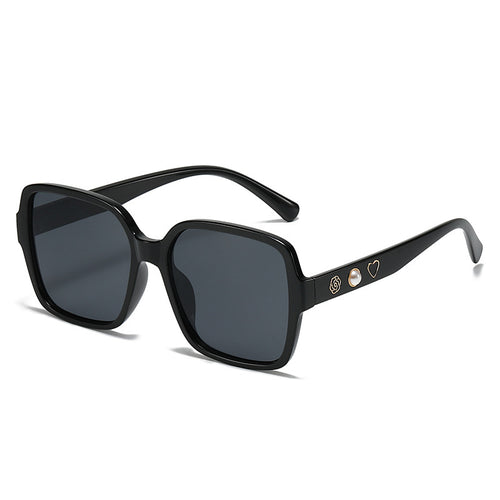 Elegante Übergroße Quadratische Fassung Brille Karnz