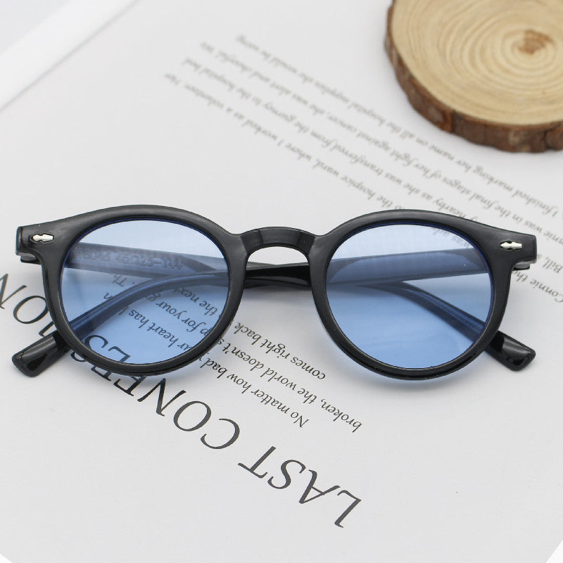 Damen Runde Sonnenbrille mit elegantem Design Karnz