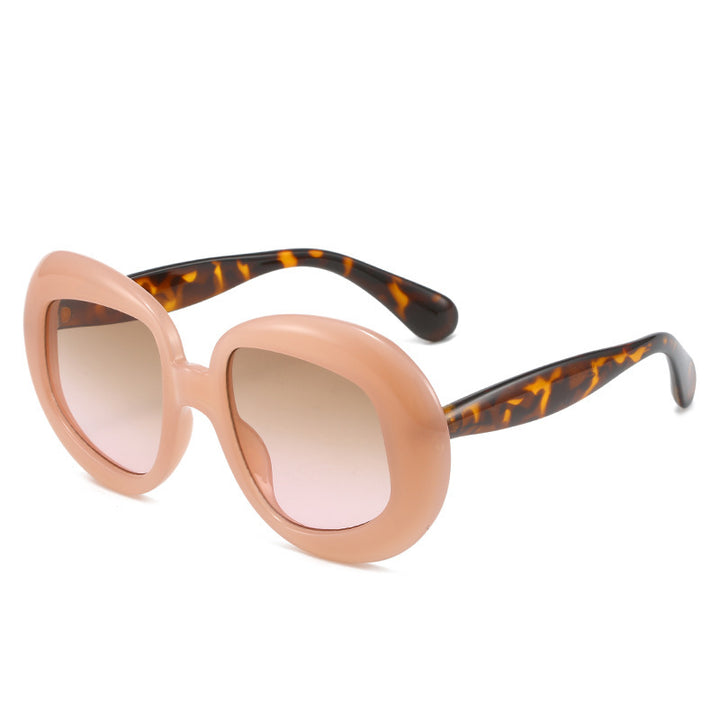 Vintage-inspirierte geometrische Rahmen-Sonnenbrille Karnz