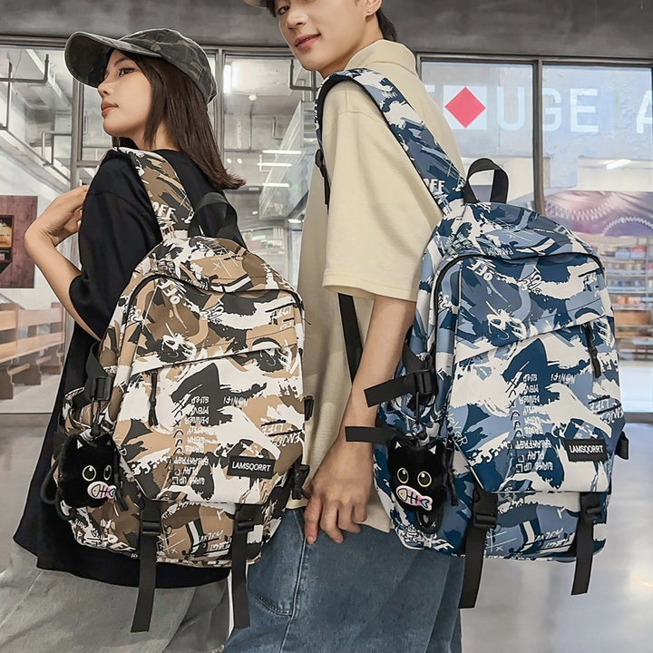 Graffiti Druck Freizeit Rucksack Karnz