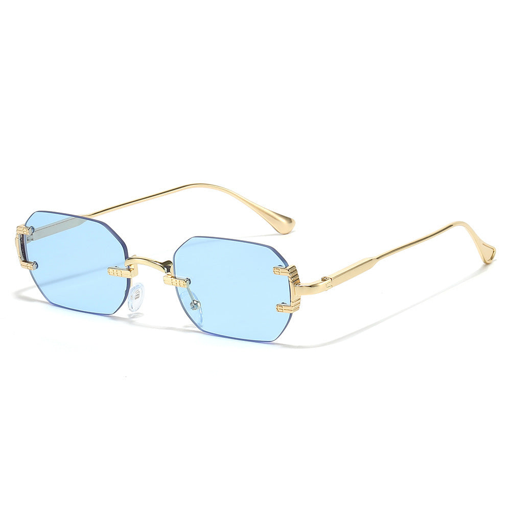 Damen modische Sonnenbrille im eleganten geometrischen Stil Karnz