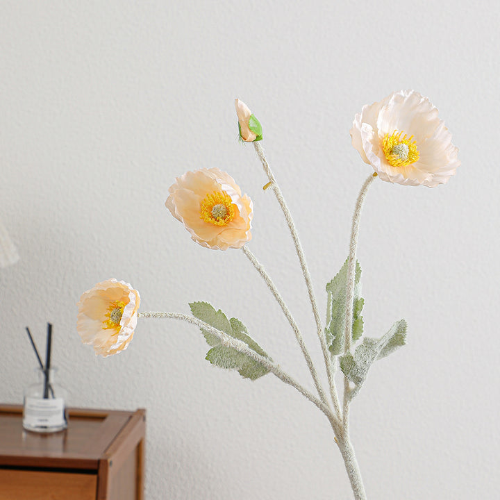 Dekorativer Kunst-Mohnblumenstrauß Karnz