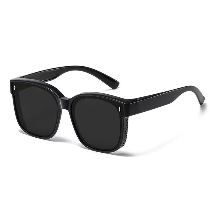 Moderne Oversized Quadratische Sonnenbrille Karnz