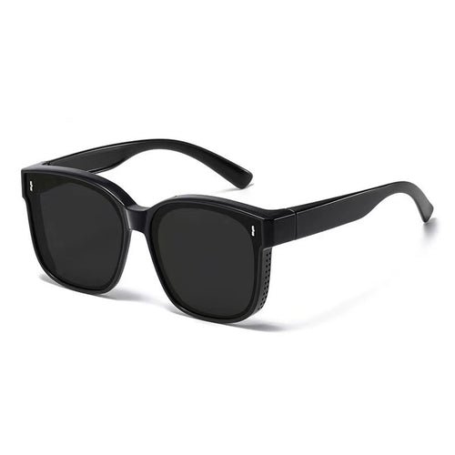Moderne Oversized Quadratische Sonnenbrille Karnz