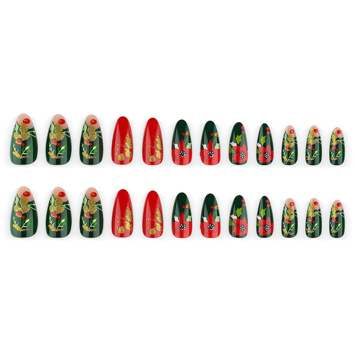 Kunstnagelset mit Festlichem Design Karnz