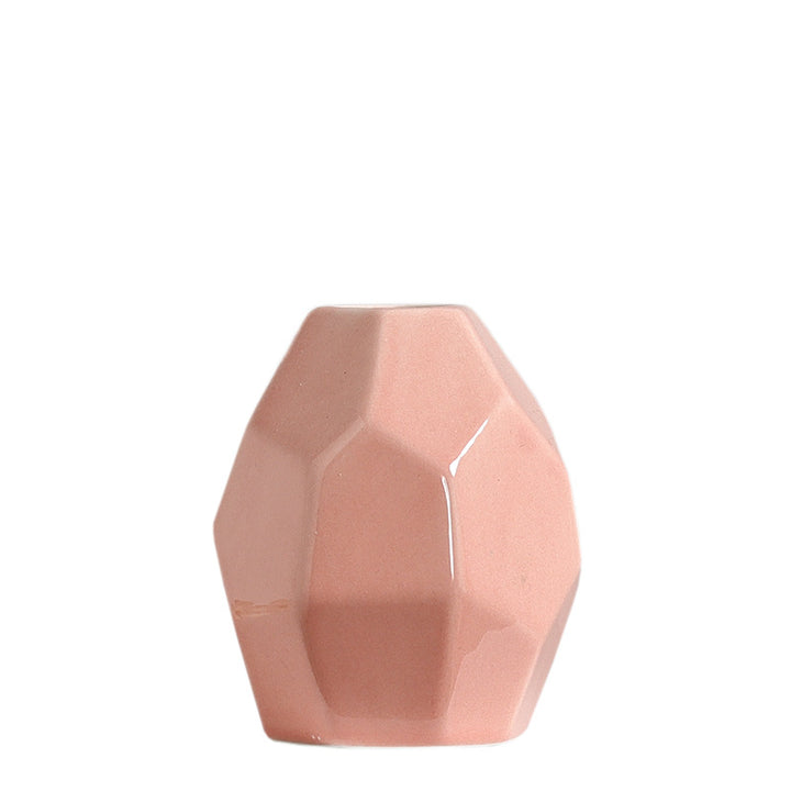 Geometrische Moderne Keramische Vase Karnz