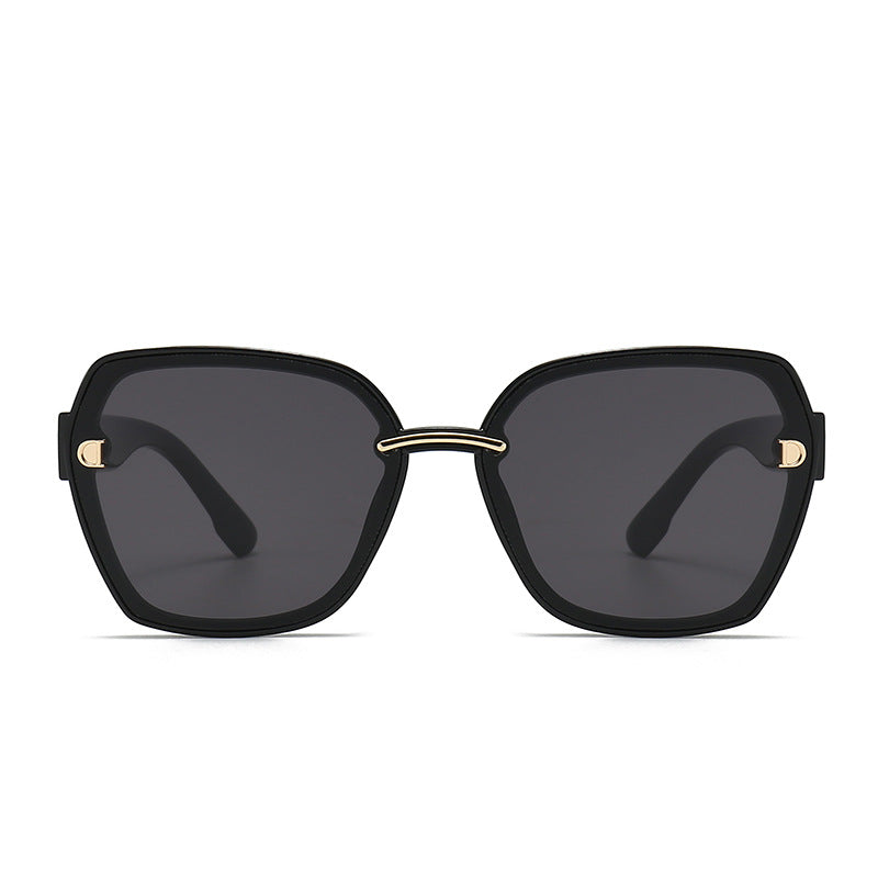 Damen Sonnenbrille mit stilvollem, quadratischem Rahmen und eleganten Details Karnz
